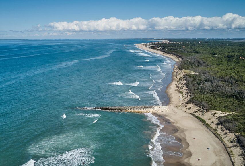 emplacement camping bord de mer gironde